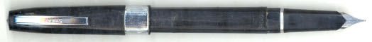 Sheaffer, unknown hooded nib cartridge pen, black