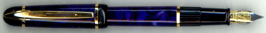 Waterman Phileas, blue marble (new style)