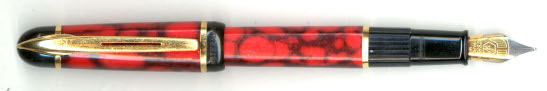 Waterman Phileas, red marble